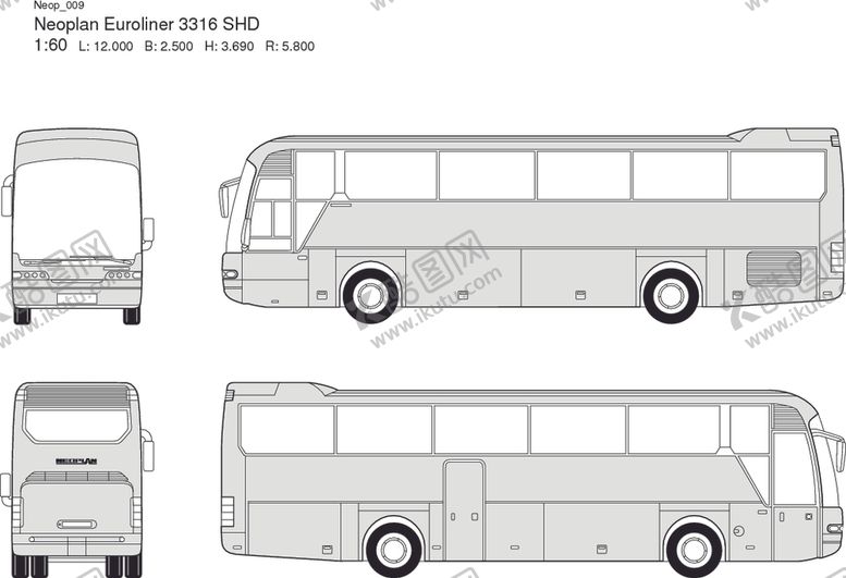 编号：82193507141304146629【酷图网】源文件下载-手绘客运汽车