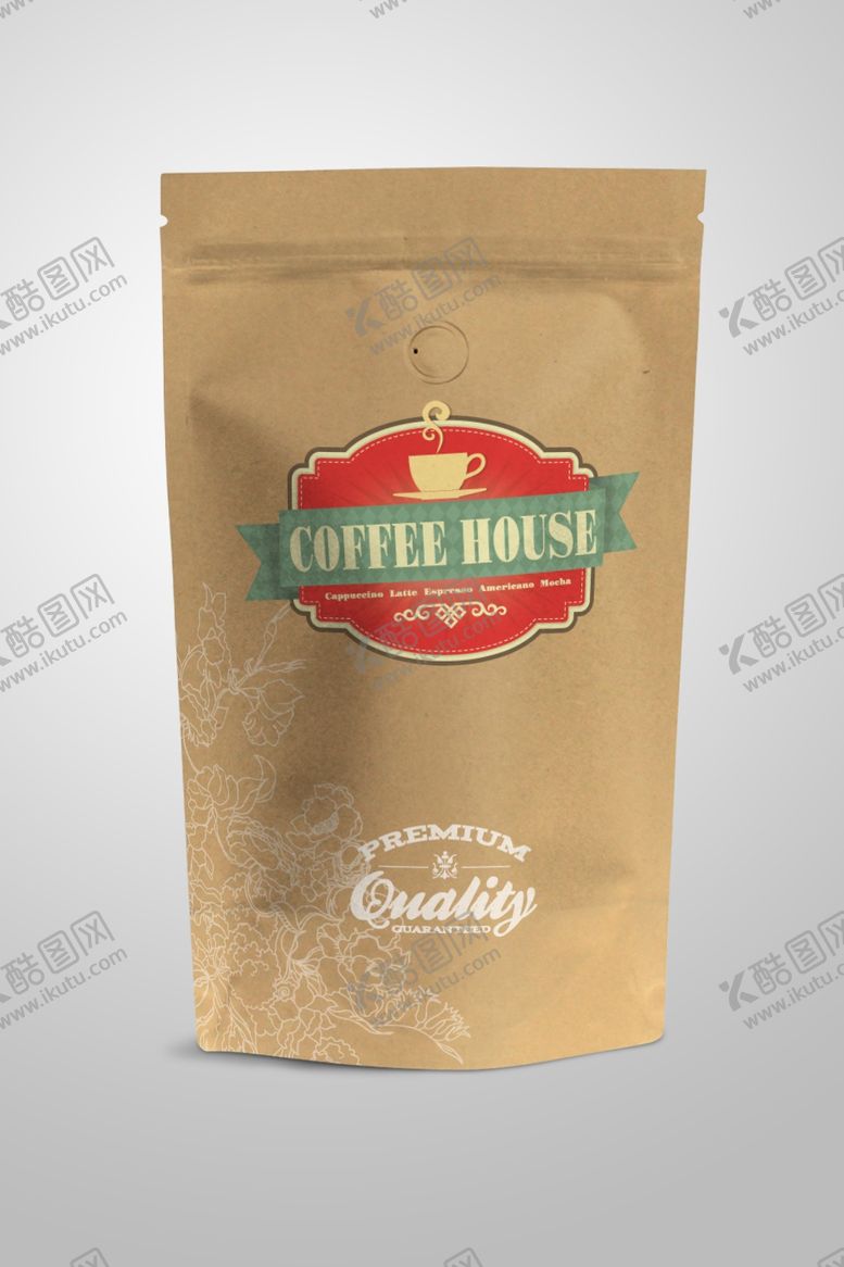 编号：28703609120020285815【酷图网】源文件下载-咖啡袋