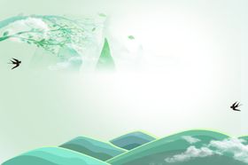 春天背景清爽促销素材促销活动