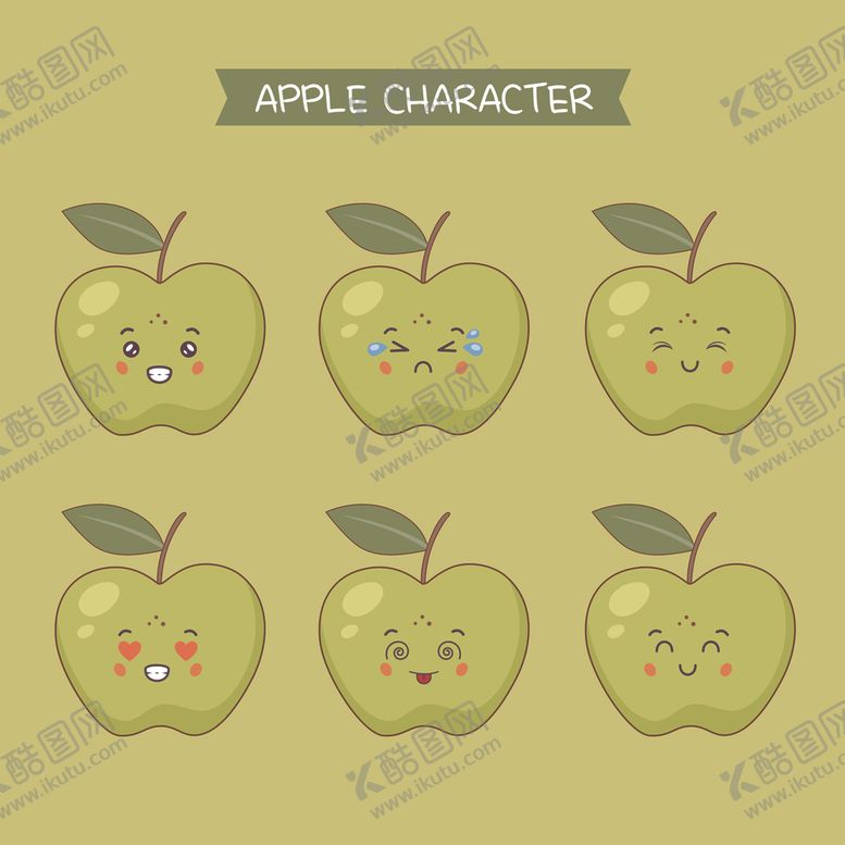 编号：59802109201816351265【酷图网】源文件下载-卡通水果表情