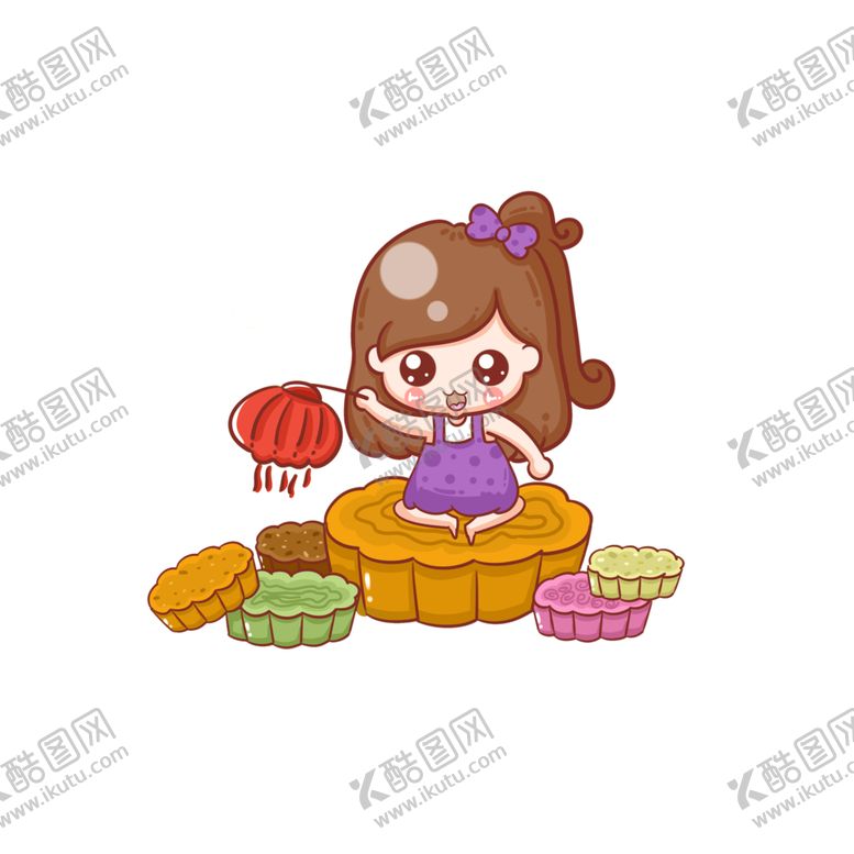 中秋节素材月饼包装文字设计月饼