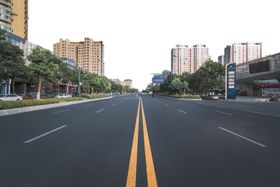 城市建筑街道道路海报素材