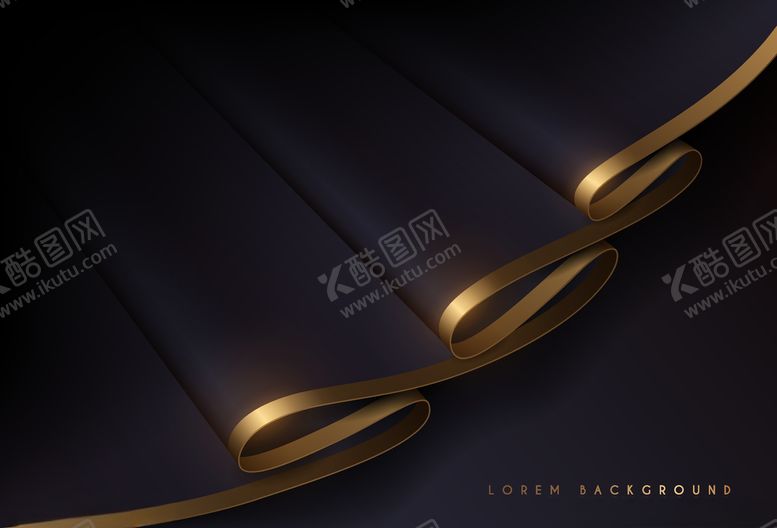 编号：84566405091807595856【酷图网】源文件下载-金色华丽丝绸