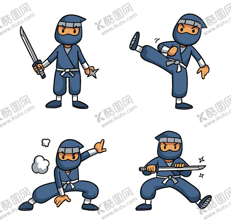 编号：76329910300722463416【酷图网】源文件下载-忍者