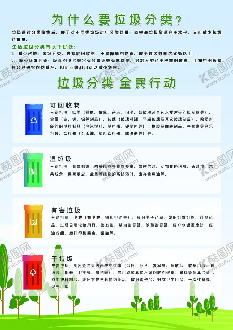 编号：21645707052201162548【酷图网】源文件下载-垃圾分类