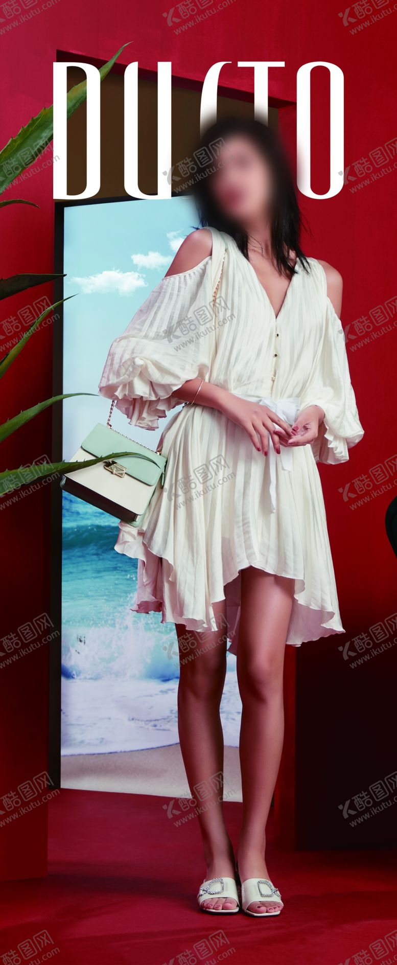 编号：61905107070524587435【酷图网】源文件下载-大东女鞋模特海报
