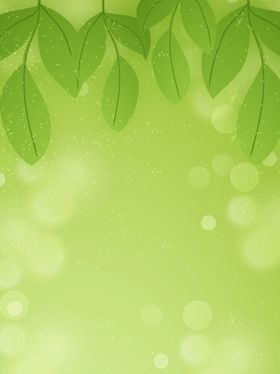 春天海报绿色素材春天素材