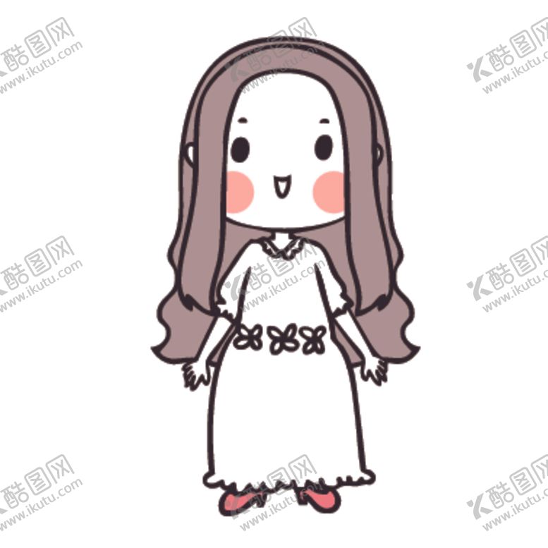 编号：60547010021627353866【酷图网】源文件下载-可爱人物形象插画