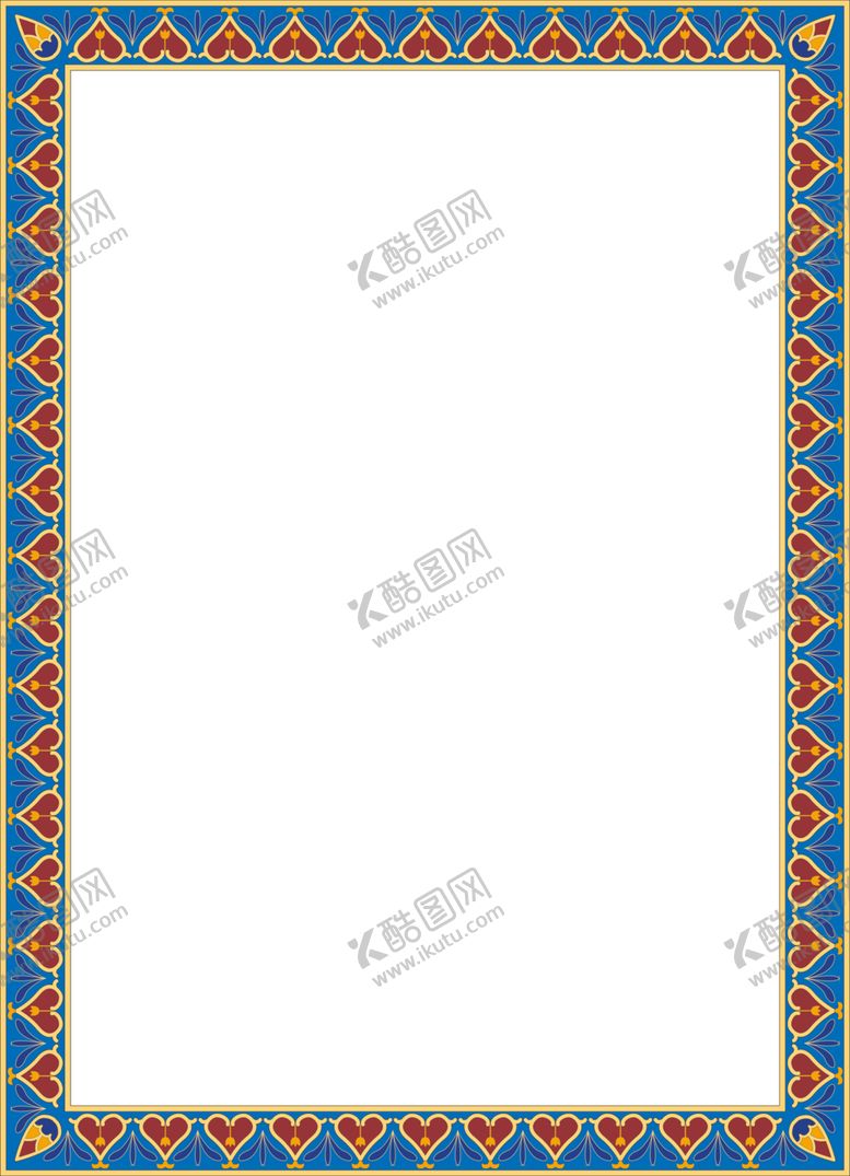 编号：95809909112243031278【酷图网】源文件下载-简约花纹边框