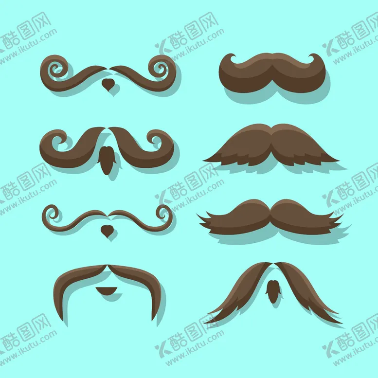编号：64793809281716415814【酷图网】源文件下载-胡子 