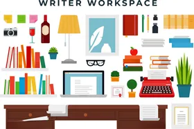 作家的多彩创意工作空间