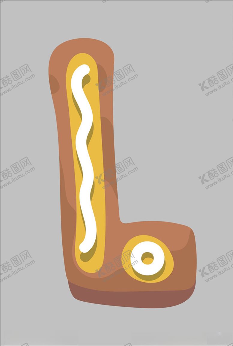 编号：67163106161152552153【酷图网】源文件下载-饼干字母