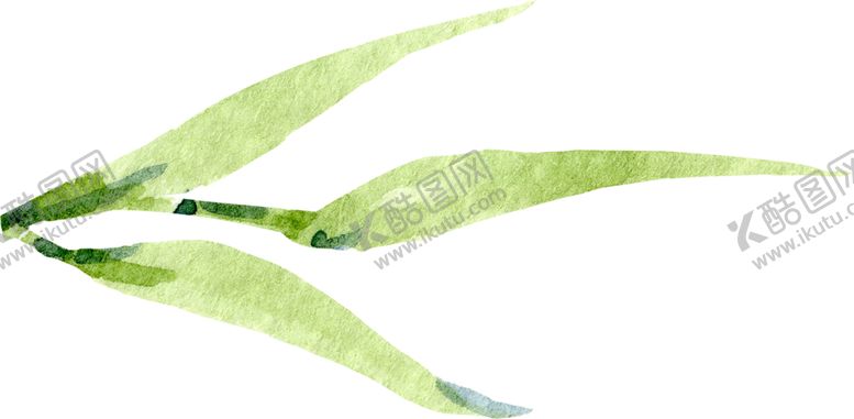 编号：79290709191008145412【酷图网】源文件下载-手绘竹叶