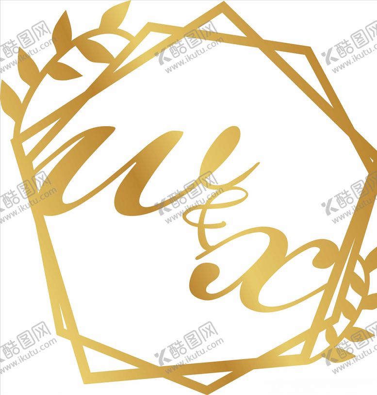 编号：19332206151026029906【酷图网】源文件下载-婚庆LOGO