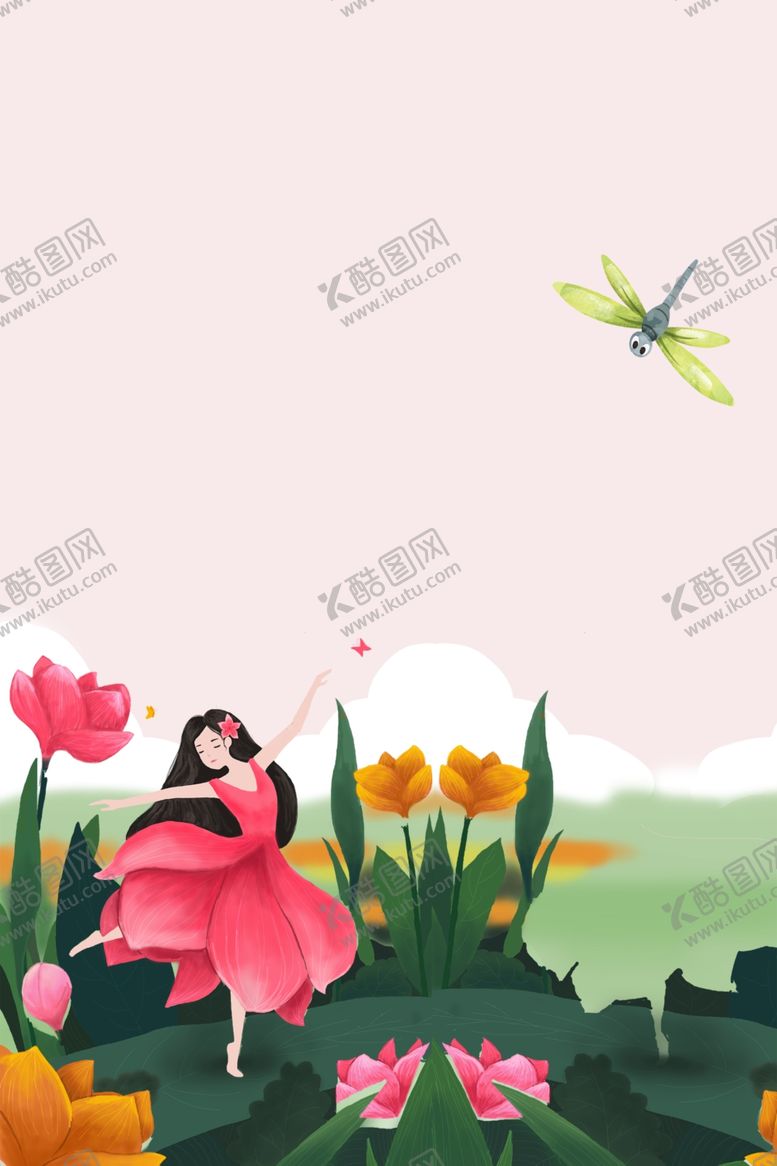 编号：76857710171356292673【酷图网】源文件下载-春天背景