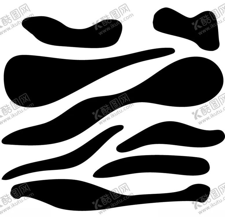 编号：39920804181720038371【酷图网】源文件下载-异形色块曲线