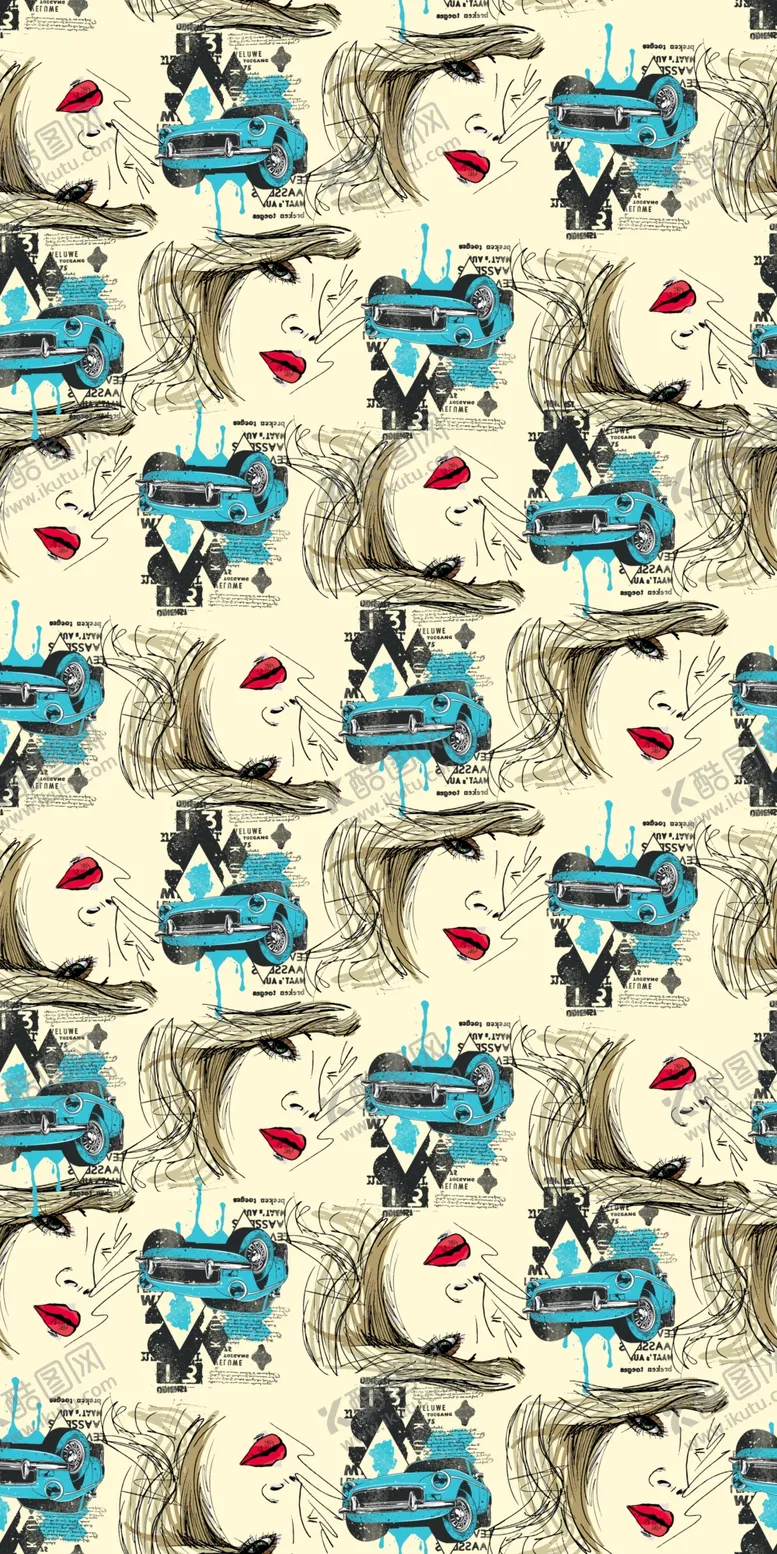 编号：33011709241047426563【酷图网】源文件下载-数码印花混色底黑黄白银花