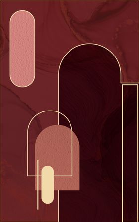 红色背景