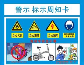 警示标志周知卡
