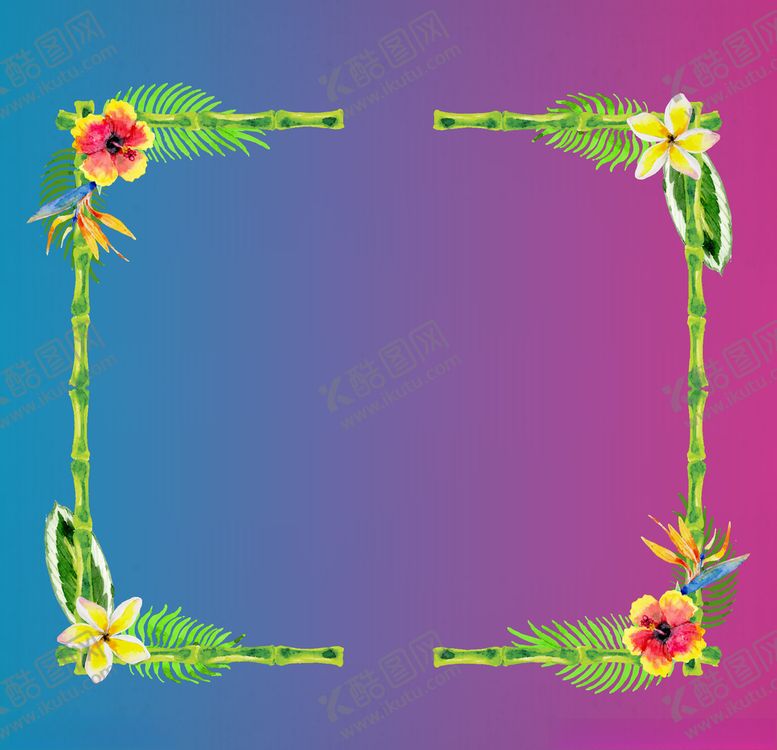 编号：86394009201502123127【酷图网】源文件下载-花朵边框