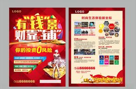 房地产商铺宣传单地产宣传单
