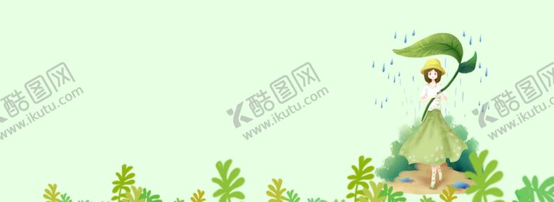 编号：28535705051828525117【酷图网】源文件下载-森系植物清新背景