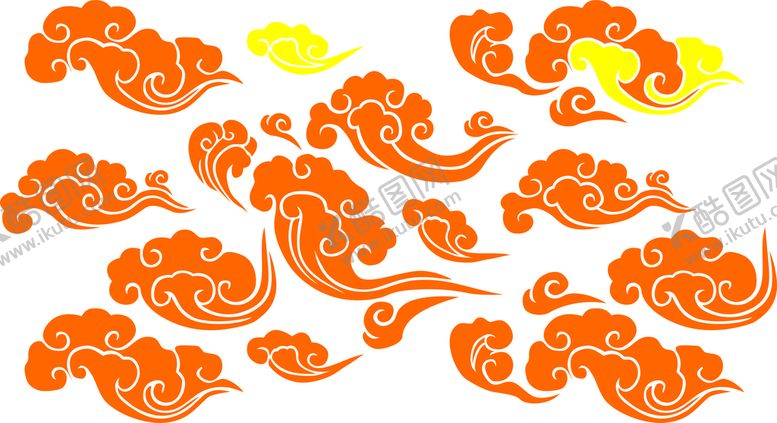 编号：89463110110950330169【酷图网】源文件下载-云朵 祥云