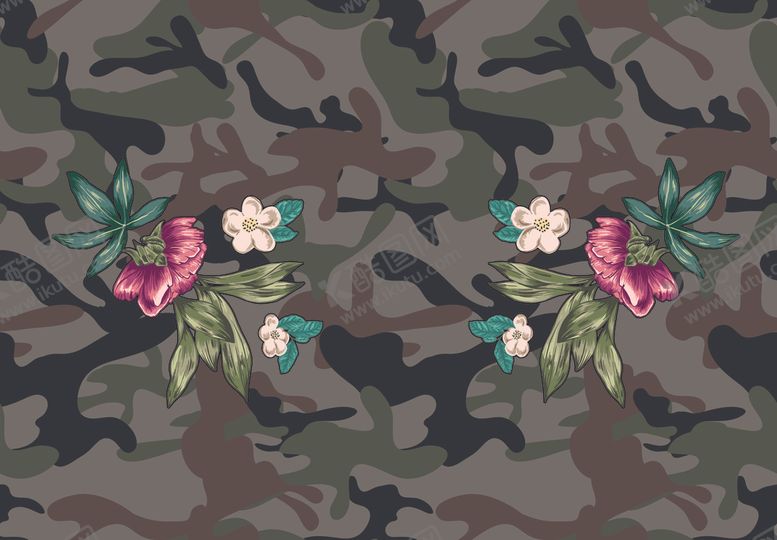 编号：34492009111836566170【酷图网】源文件下载-迷彩印花