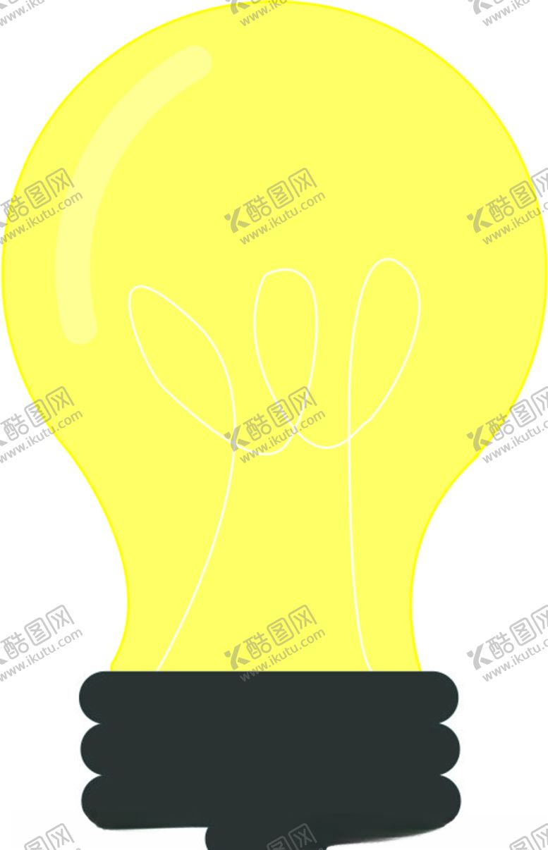 编号：49264806160542052919【酷图网】源文件下载-灯泡图案图标