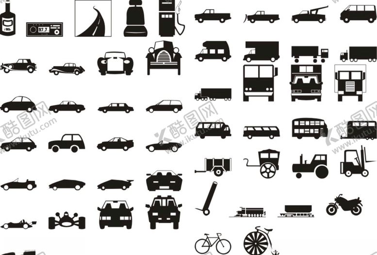 编号：25738609150439281763【酷图网】源文件下载-汽车矢量线图