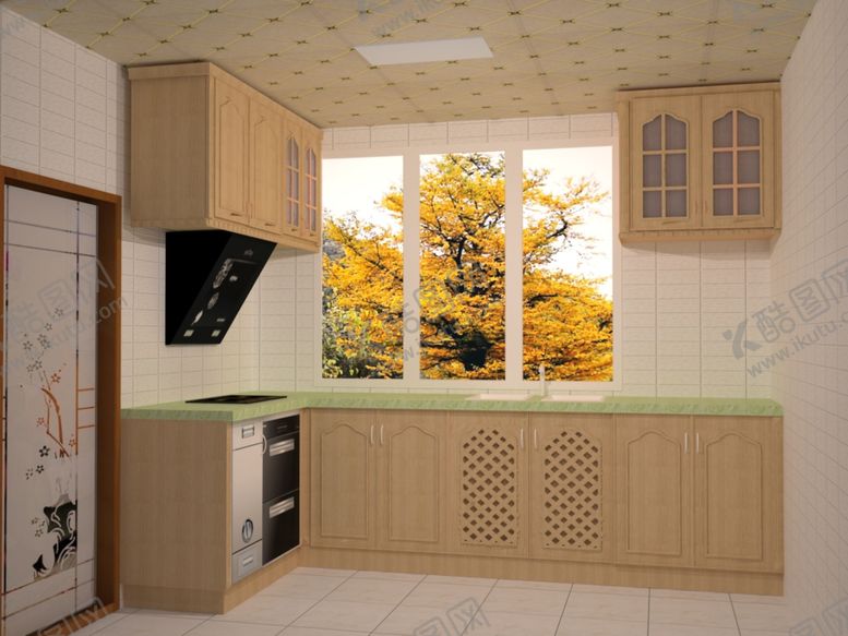 编号：69047809220320151070【酷图网】源文件下载-橱柜效果图