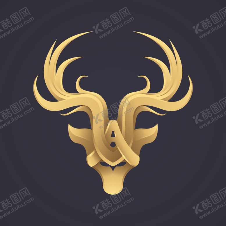 编号：38811110102125536442【酷图网】源文件下载-牛头标志