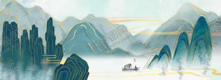 编号：15068604181752466623【酷图网】源文件下载-水墨插画