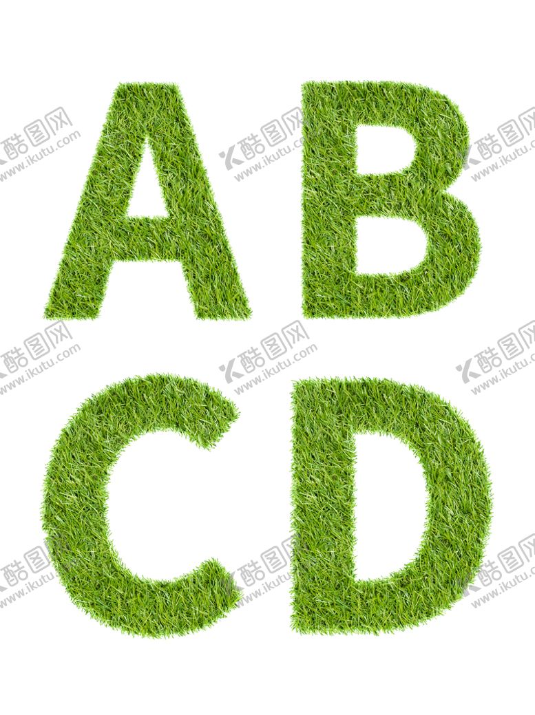 编号：79180509230325519714【酷图网】源文件下载-草地特效立体字体效果设计