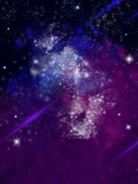 紫色星空