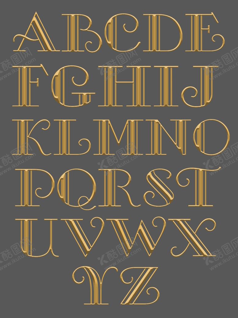 编号：60626609221817243148【酷图网】源文件下载-字母