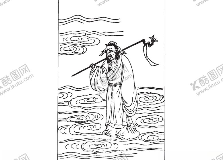 编号：98801505100710415496【酷图网】源文件下载-古代人物素材