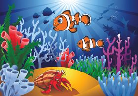 海底乐园生物水底乐园水草