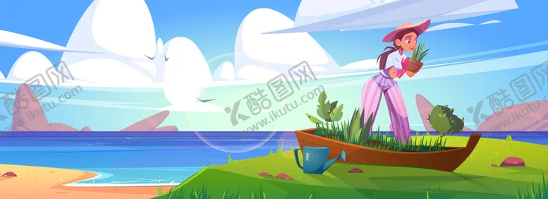 编号：17925309261712581392【酷图网】源文件下载-人物插画  
