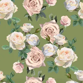 手绘花