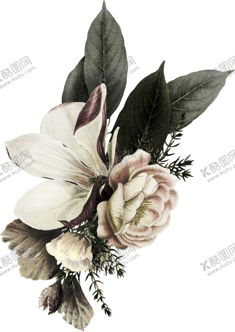 编号：66172210260244126339【酷图网】源文件下载-装饰花png