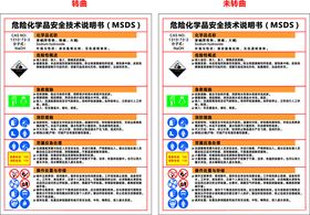 化学品安全说明 液碱 