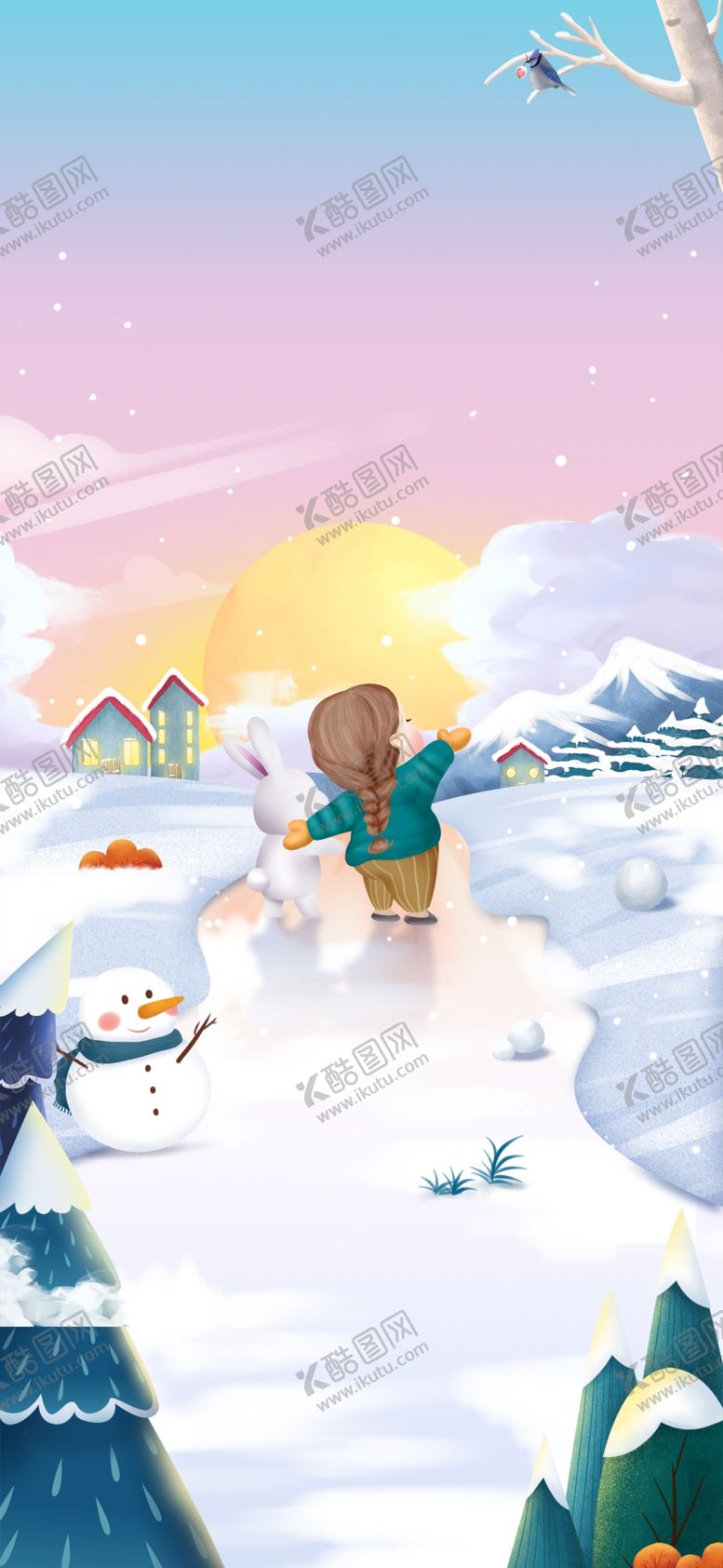 编号：73458109160723097359【酷图网】源文件下载-下雪 冬天