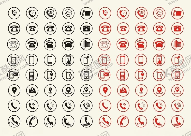 编号：36439004201459298134【酷图网】源文件下载-电话图标