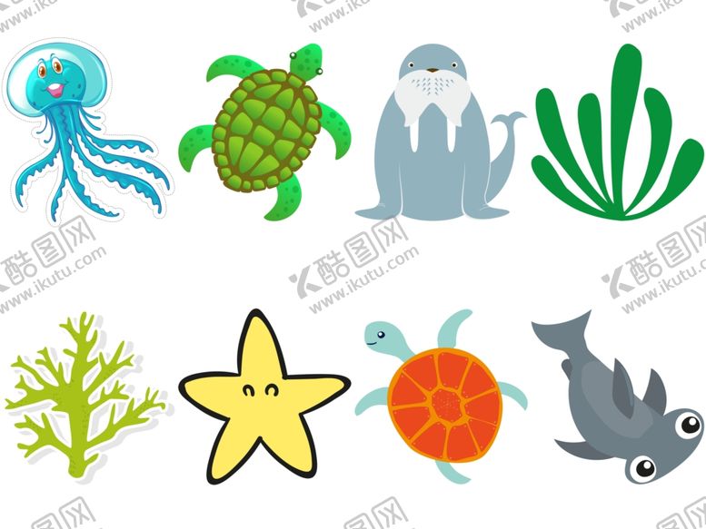 编号：19355904162145055609【酷图网】源文件下载-海洋生物