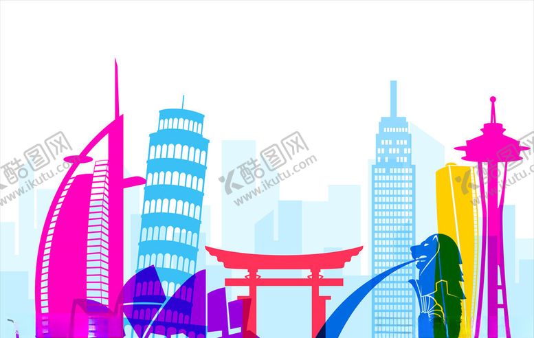 编号：79511606172350305364【酷图网】源文件下载-城市插画