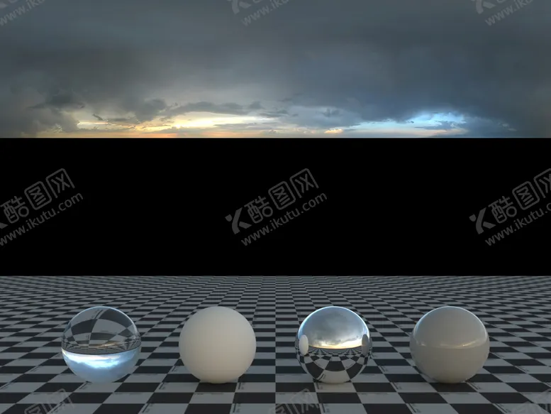 编号：89067310110642534625【酷图网】源文件下载-C4D天空贴图HDR贴图
