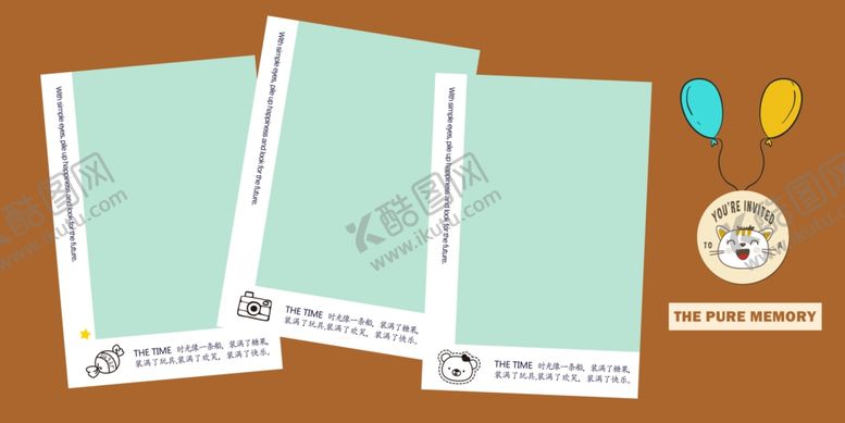 编号：82552110010017512383【酷图网】源文件下载-儿童摄影相册模板字母