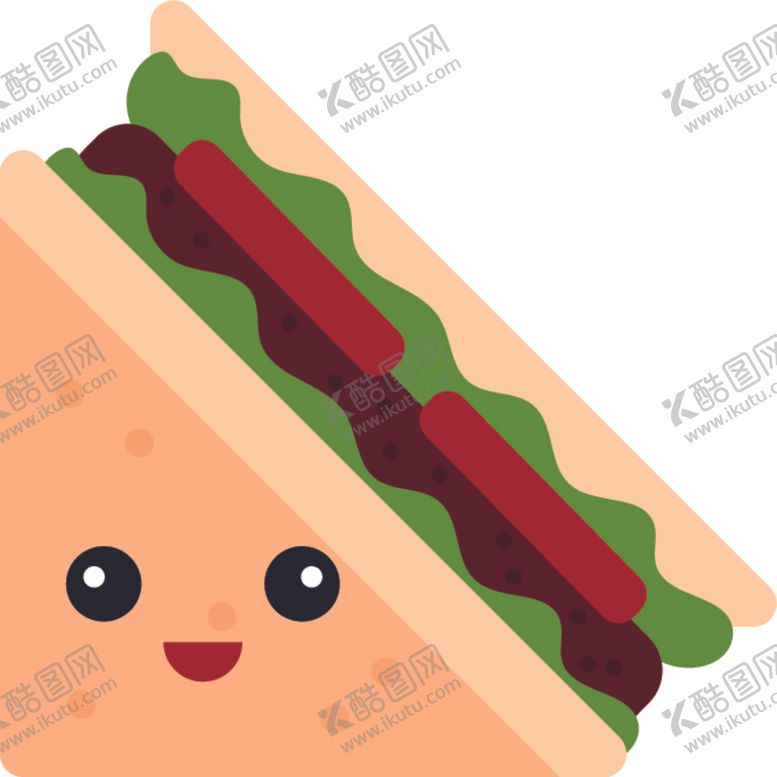 编号：43629309300502038124【酷图网】源文件下载-可爱美食