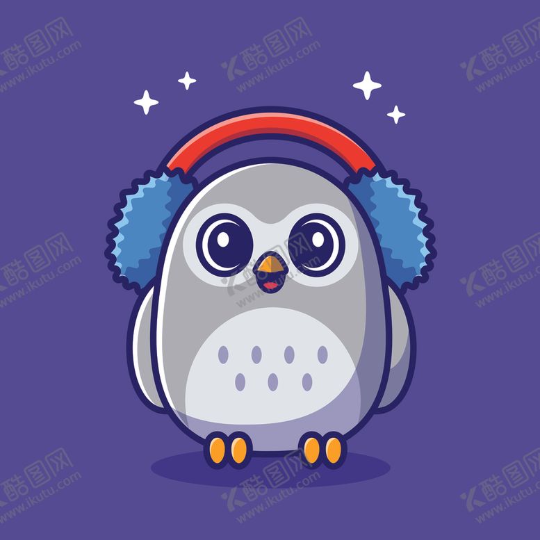编号：50270605092213491296【酷图网】源文件下载-猫头鹰卡通动物